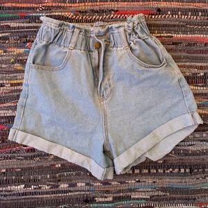 Forever21 paper bag shorts